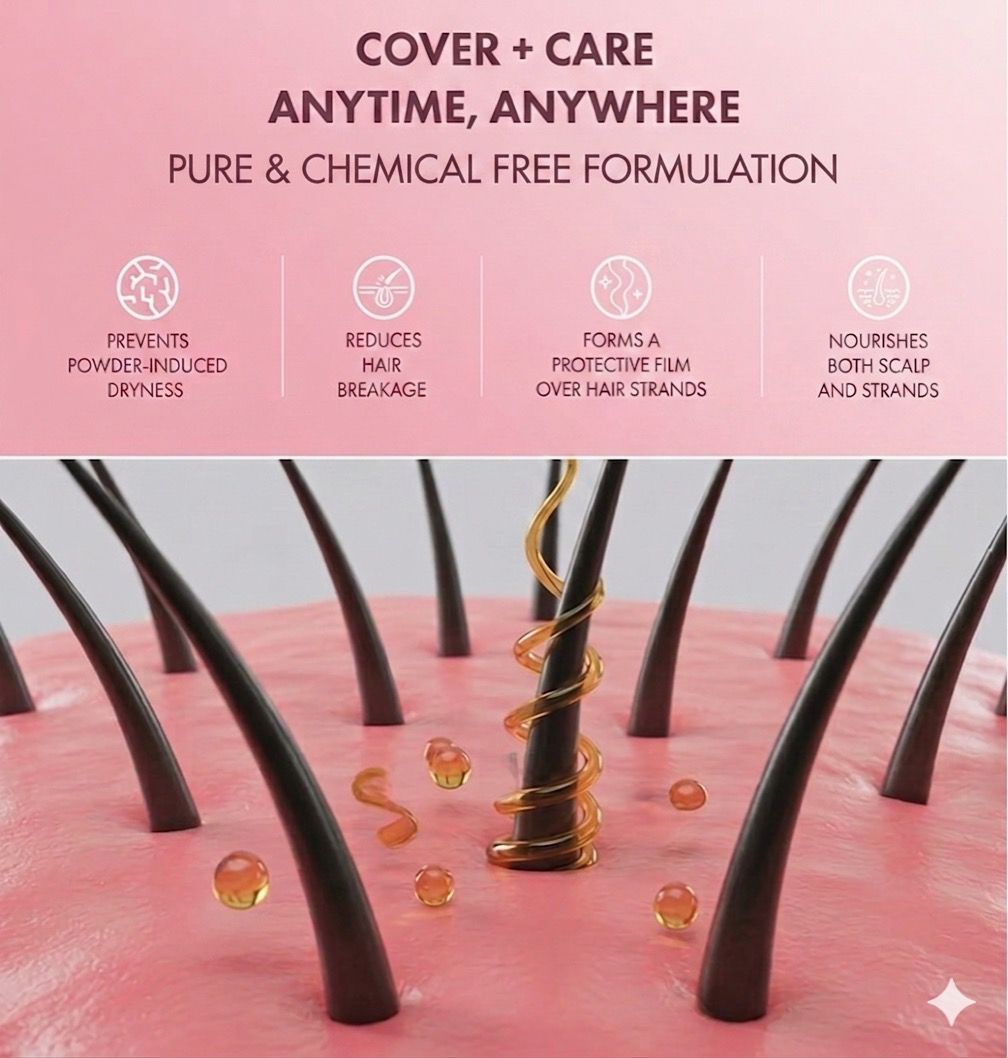 Hair Root Touchup Powder